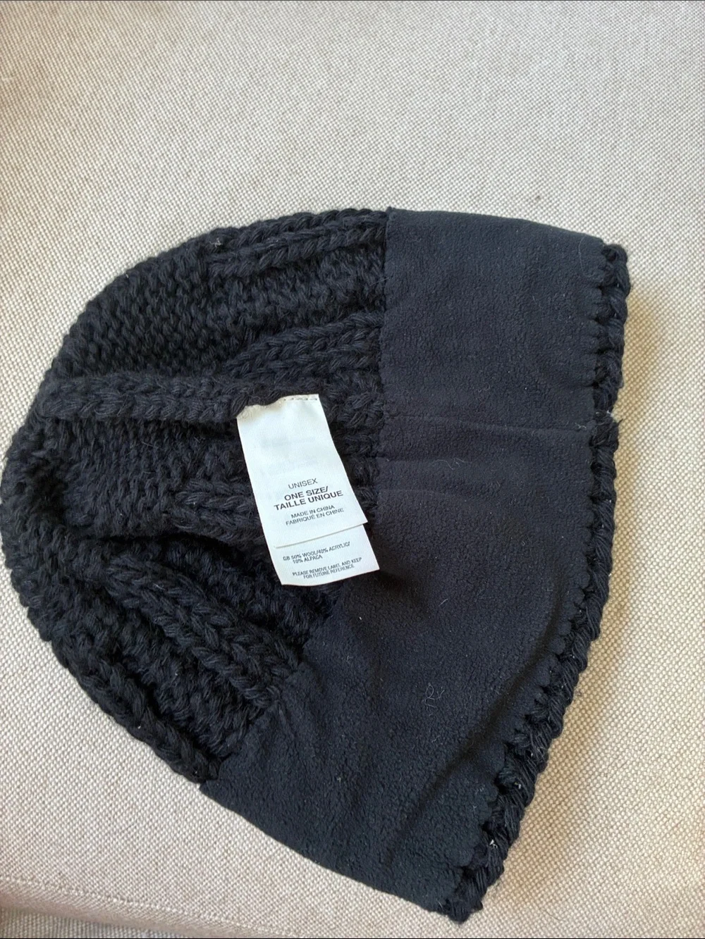 The North Face thick cable